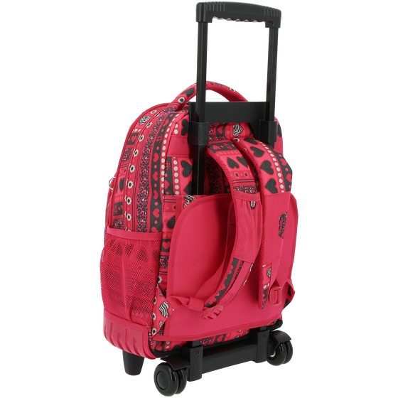 Mochila escolar con ruedas Renglones - 0IJ image number 4