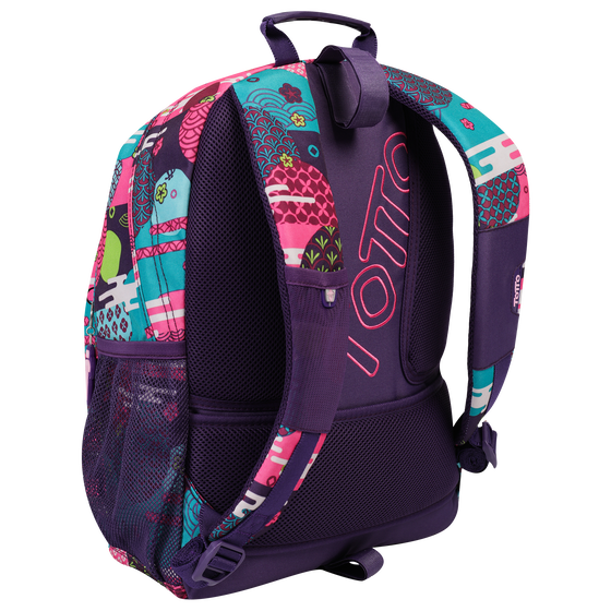 Mochila escolar adaptable a carro Acuareles - 4SJ image number 4