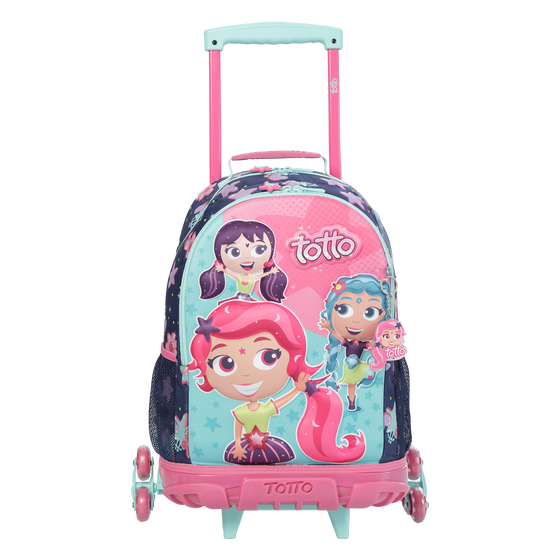 Mochila escolar con 3 ruedas - Stargirls image number 1