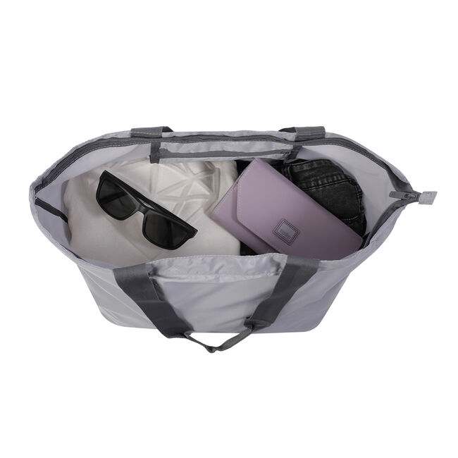 Bolso shopper plegable color gris - Ramel image number null