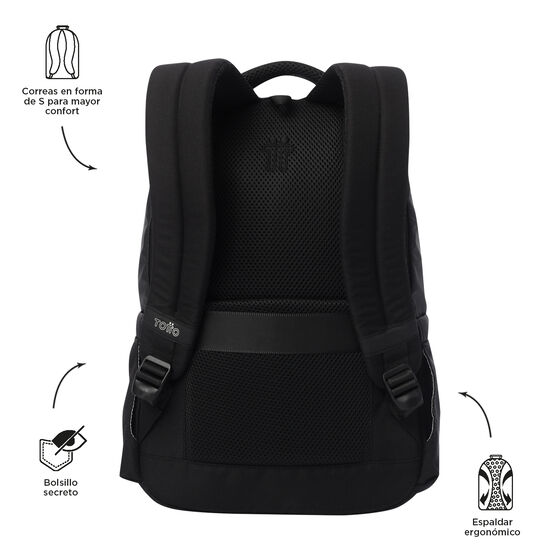 Mochila Steif Nara - Negro image number 4