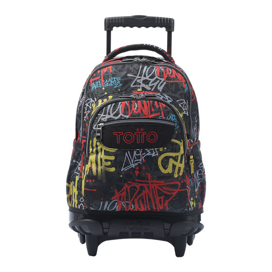 Mochila Renglones Grafil Gris Totto.es