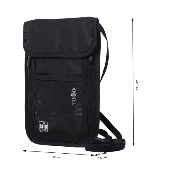 Porta Pasaporte Hang - Black image number 2