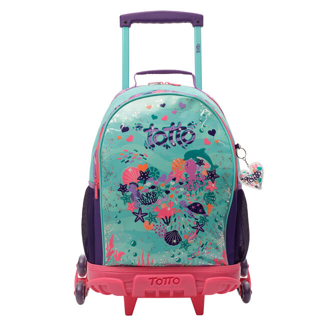 Mochila escolar con 3 - Confetti Happy