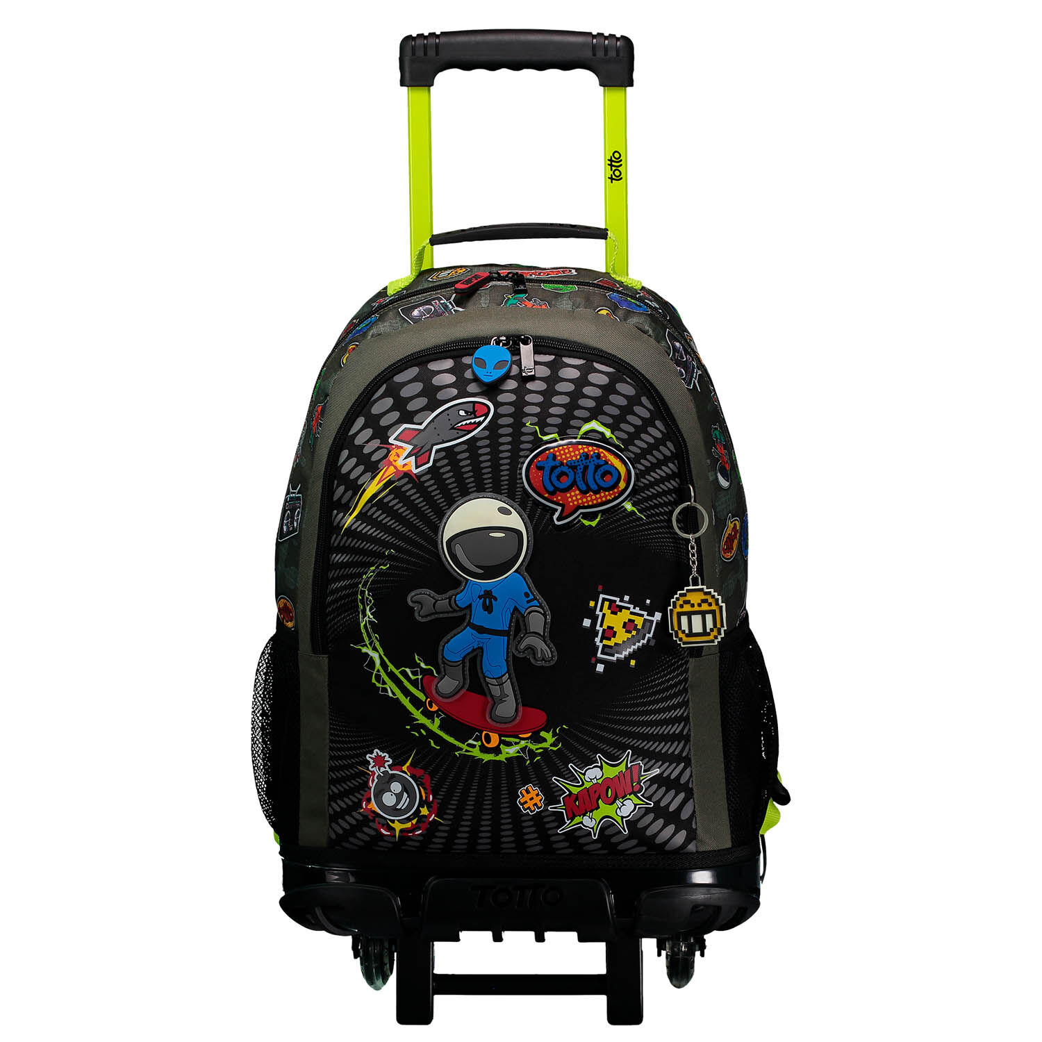 Mochila escolar sales con ruedas grandes