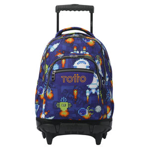 Mochila Renglones - Space Blue