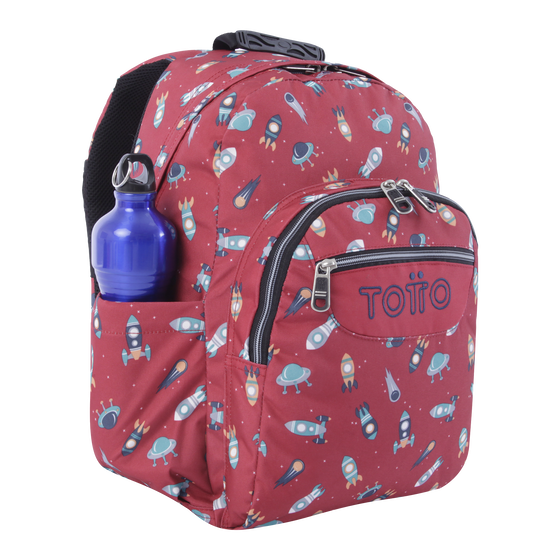 Mochila Acuareles - Cohetes image number 4