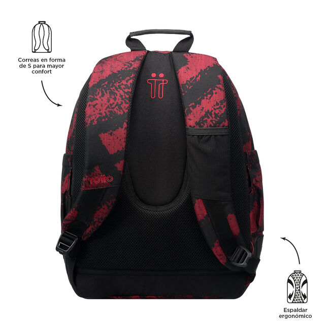 Mochila escolar tiza roja - Crayoles image number null