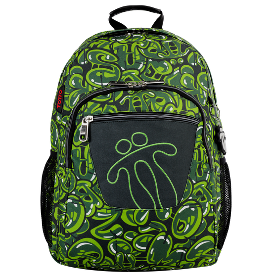 Mochila escolar adaptable a carro Acuareles - 9VB image number 1