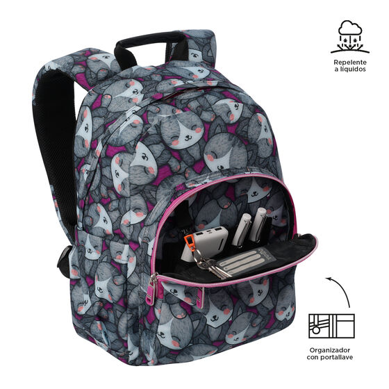 Mochila Gommas - Kitten Rose image number 5