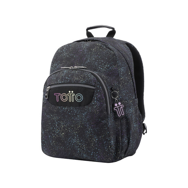Mochila escolar salpicado color - Acuarela image number null