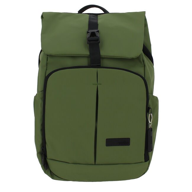 Mochila para portátil 14 color verde - Flappo