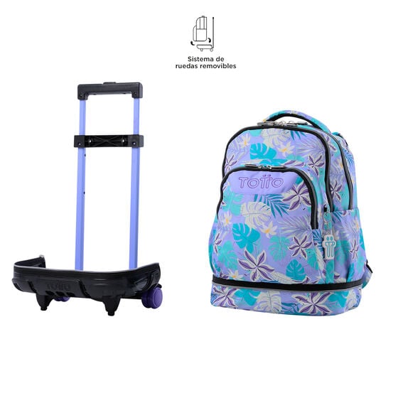 Mochila Desmontable Tiza - Morado image number 5
