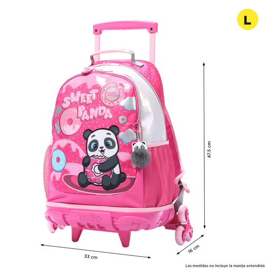 Mochila de ruedas Sweet Panda L image number 2