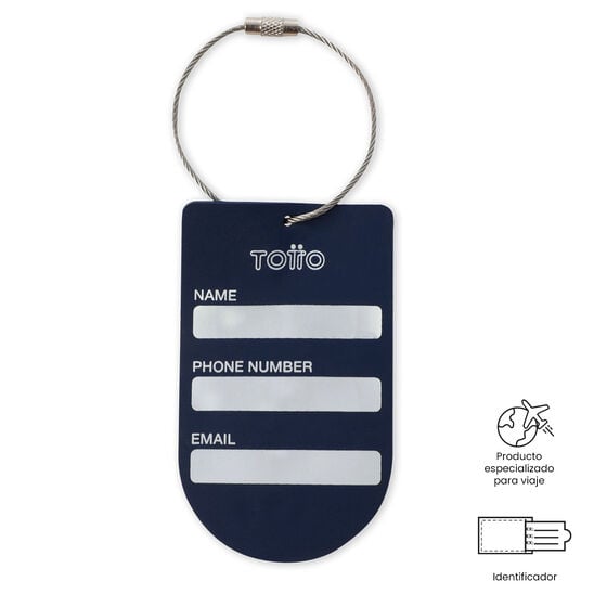 Identificador para maleta Real Madrid - Azul image number 2