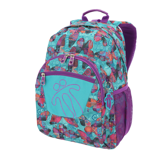 Mochila escolar adaptable a carro Acuareles - 1LQ image number 3