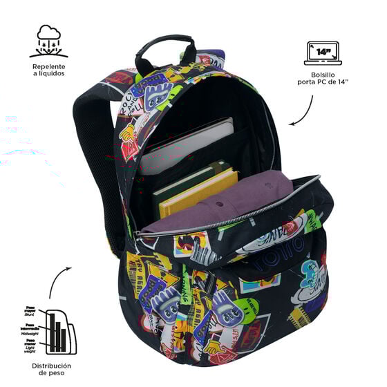 Mochila Acuareles - Sticky image number 4