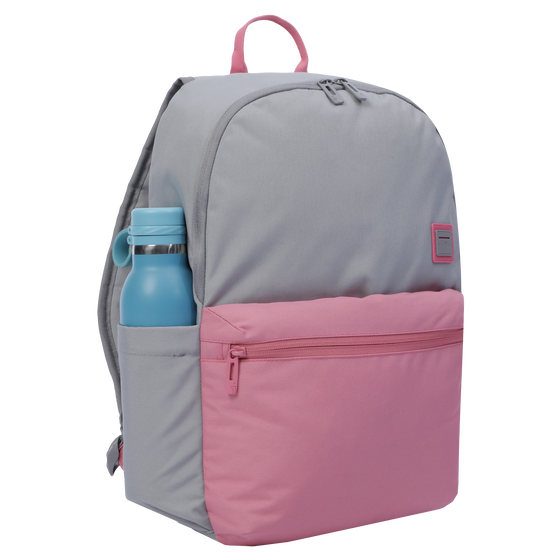 Mochila urbana color gris y rosa - Dragonar image number 4