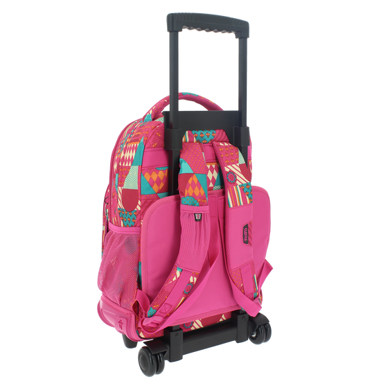 Mochila escolar con ruedas Renglones - 1IE image number 4
