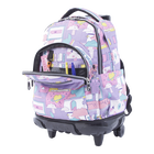 Mochila Renglones - Morado ciber image number 6