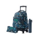 Pack Escolar Button X3 | Mochila de ruedas + 2 accesorios image number 1