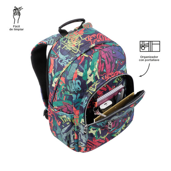 Mochila Acuareles - Graffiti image number 6