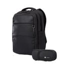 Kit mochila ejecutiva hombre + estuche Black image number 1