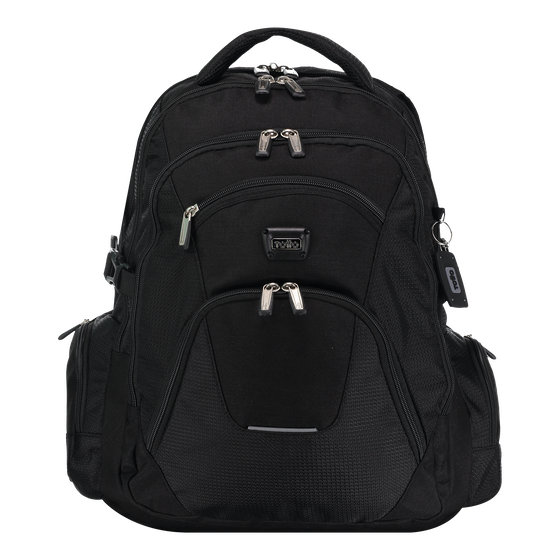 Mochila para portátil 15,4 color negro - Polixan image number 1