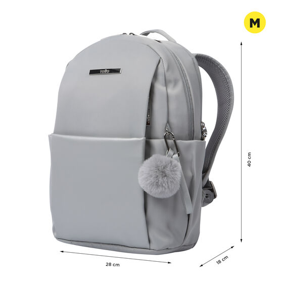 Mochila Adelaide 1 - Silver image number 2
