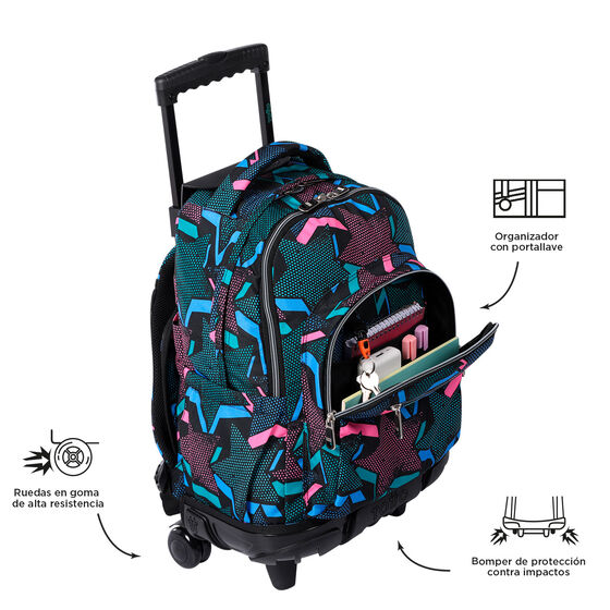 Mochila Renglones - Lety Black image number 5