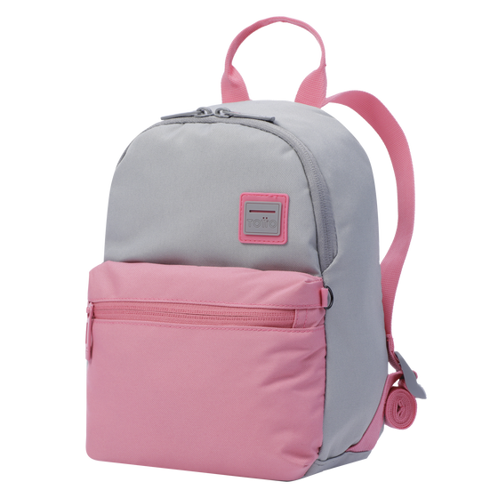 Mochila color gris y rosa - Dragonary image number 2