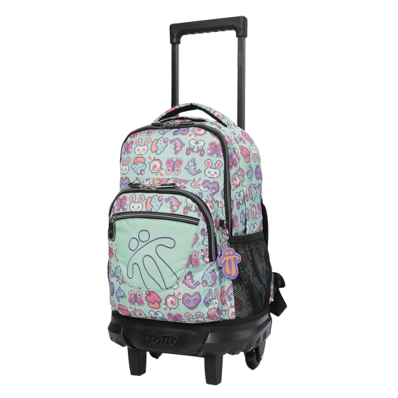 Mochila escolar pequeña ruedas Resma - 0QI image number 2