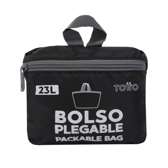 Bolso plegable Ramel - Negro image number 6