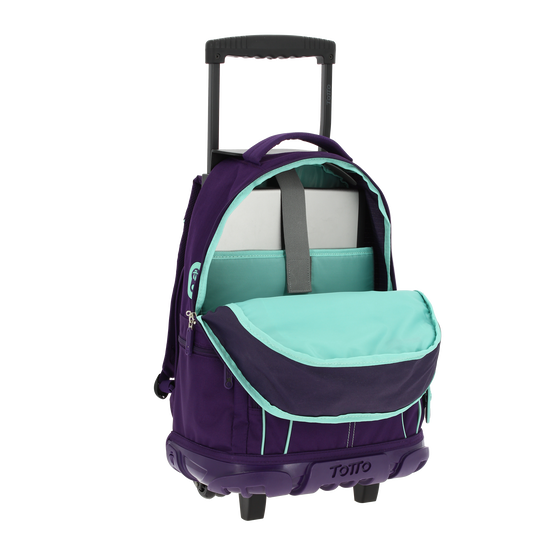 Mochila escolar con ruedas - Yeil image number 7