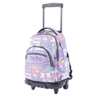 Mochila Renglones - Morado ciber image number 2