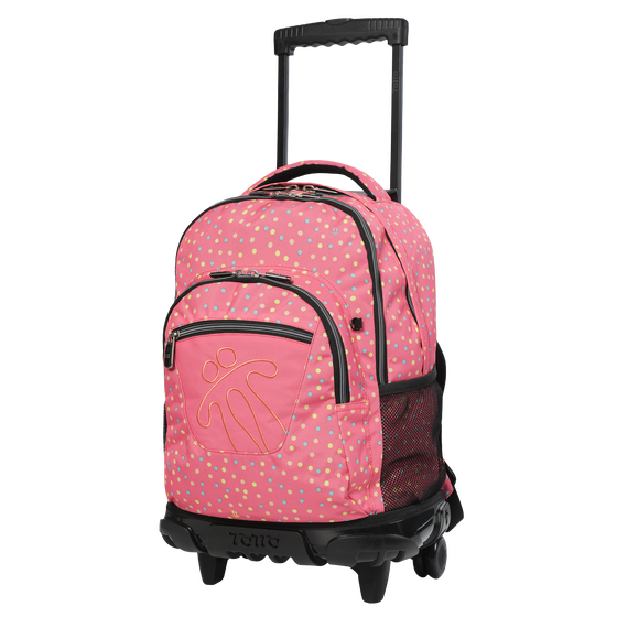 Mochila escolar con ruedas Renglones - 6IM image number 2