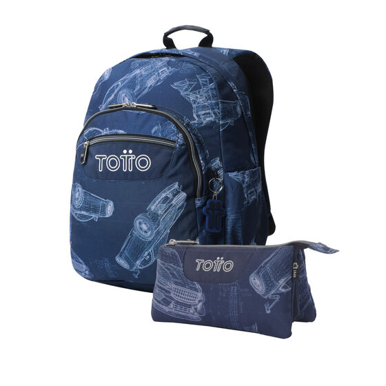 Kit escolar mochila + estuche Blueprint image number 1