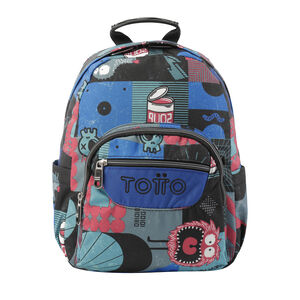 Mochila Tempera - Cyber monstruos