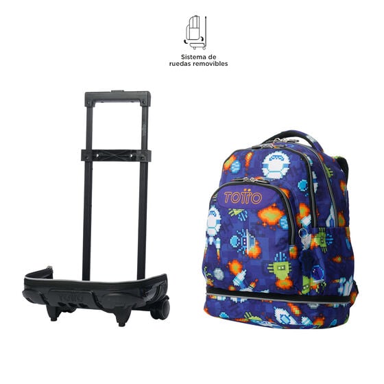 Mochila desmontable Tiza - Space Blue image number 6