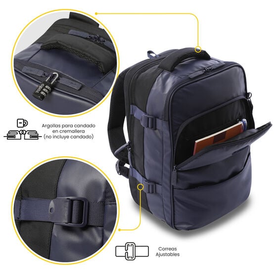Mochila Trip - Blue/Black image number 7