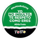 Chapa anti-bullying - NO INSULTO TE RESPETO image number 1