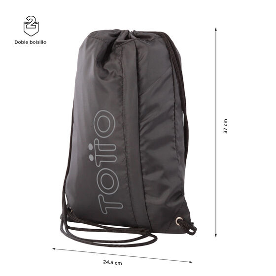 Mochila Curvi - Negro image number 2