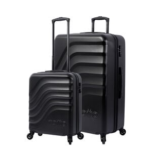 Kit de maletas de cabina y grande Bazy Negro