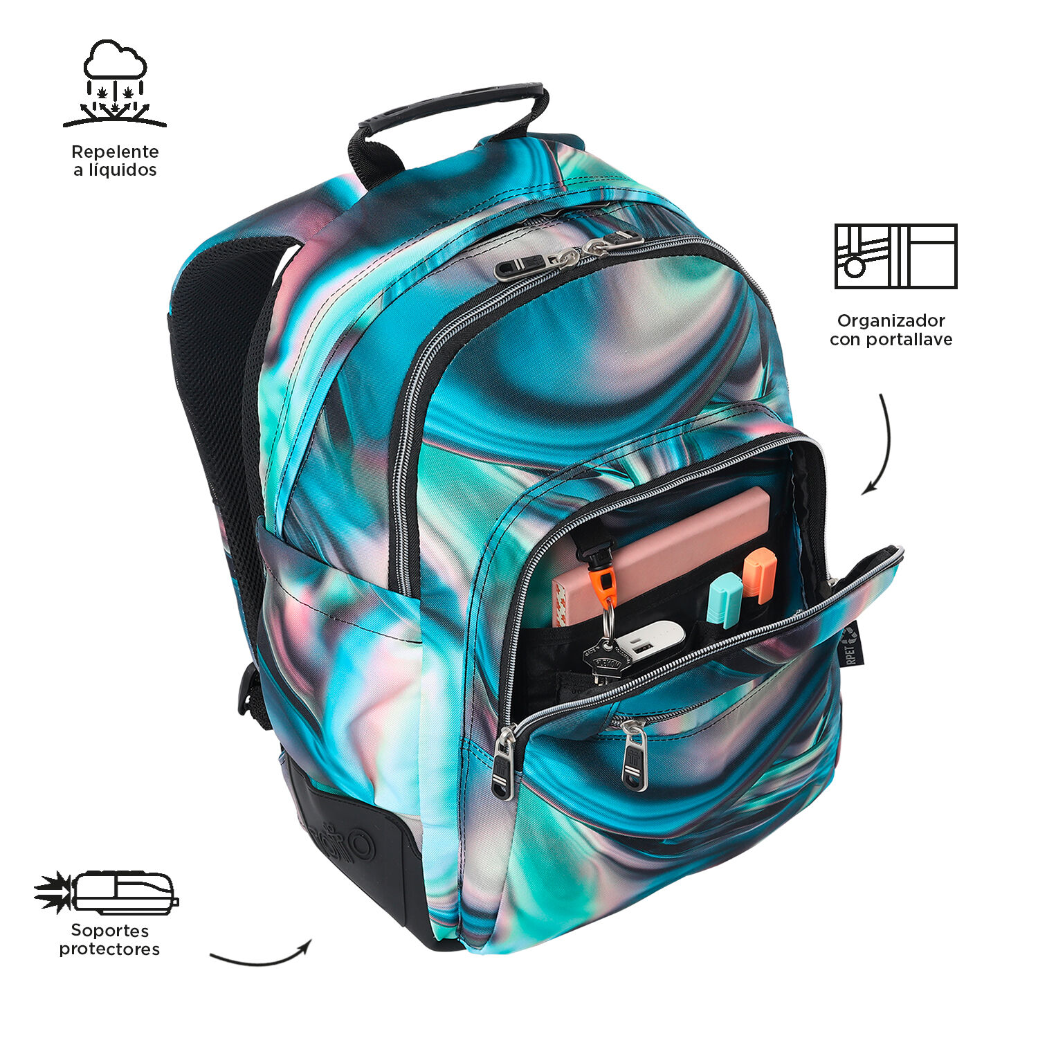 Mochila de viaje deals de diseño ziu