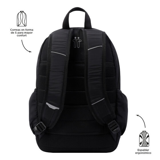 Mochila Plaine - Negro image number 4