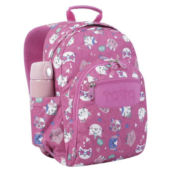 Mochila Gommas - Rosa fiesta gatitos image number 5