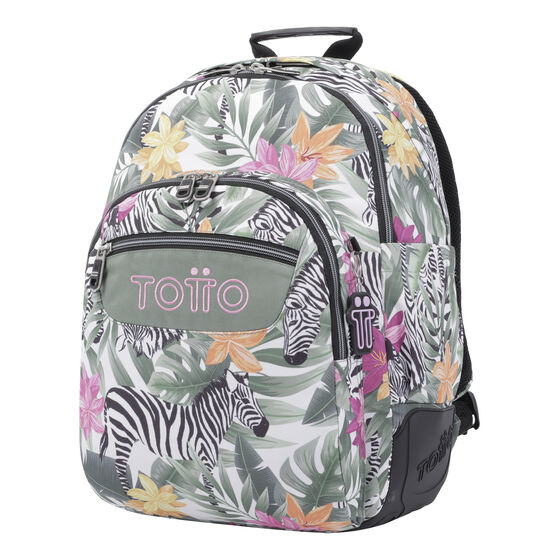 Mochila Crayoles - Tropical cebras image number 2