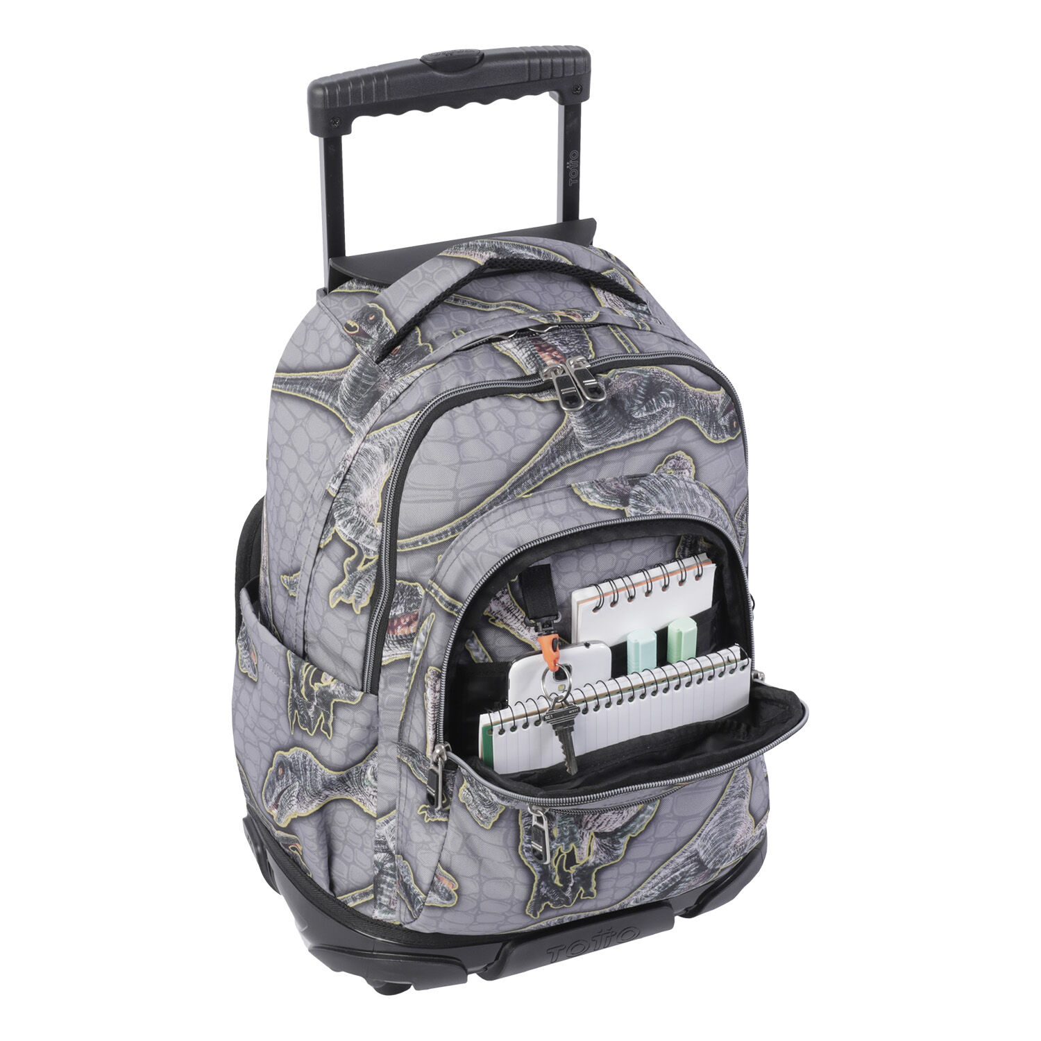 Mochila de sales dinosaurios con rueditas