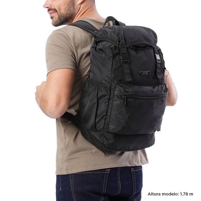 Mochila de viaje plegable negro - Collapse image number null