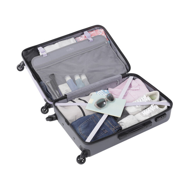 Maleta trolley mediana color morado - Bazy image number null